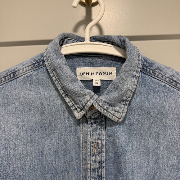 Aritzia Denim Forum The '80s Comfy Denim Shirt - Picture 3 of 4